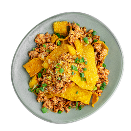 ยำเกี๊ยวกรอบหมูสับ