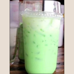 น้ำแคนตาลูป นมสดเย็น