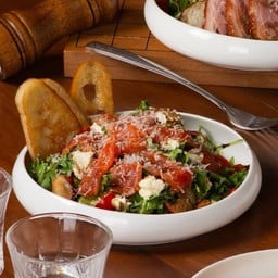 Salmon gravlax ricotta salad