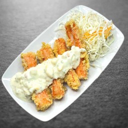 FRIED CRABSTICK/ปูอัด ชุปแป้งทอด