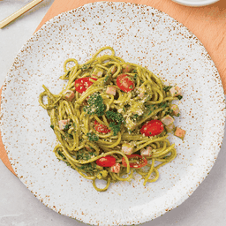 สปาเก็ตตี้เพสโต้แฮม