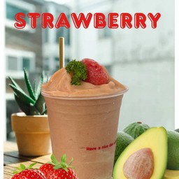 Strawberry = Avocado + strawberry  smoothie