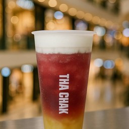 ชาองุ่นสดปั่นปอกมือวิปชีส