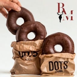 ดาร์คช็อกโกแลตโดนัท