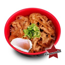 ข้าวหน้า เนื้อผัดซอสญี่ปุ่น Gyudon