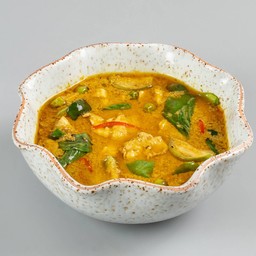 แกงเขียวหวานไก่+โรตี