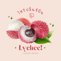 ลิ้นจี่ปั่น