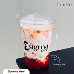 นมสดโยเกิร์ตสตอเบอรี่ (Strawberry Milk)