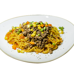 สปาเก็ตตี้ไก่พริกไทยดำ