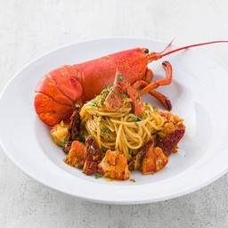 Chef-Style Spaghetti with Lobster