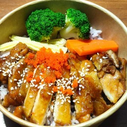 ข้าวหน้าไก่ย่างซอสเทอริยากิ