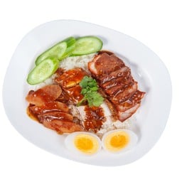 ข้าวหมูแดงรวมมิตร-พิเศษ