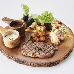 สเต็กเนื้อสันนอก