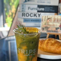 มัทฉะน้ำส้ม