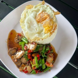 นั่งเพลิน อาหารตามสั่ง ยำ หนองคล้าเก่าซอย7