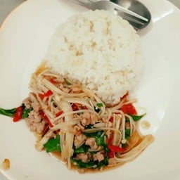 ผัดเห็ดเข็มทอง