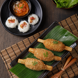 กุ้งพันอ้อยชุดใหญ่