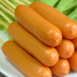 ลูกชิ้นย่างชุด5ไม้หนังกรอบ