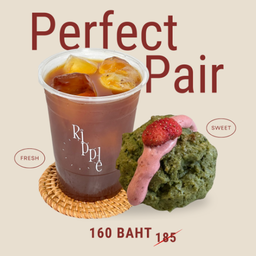 จับคู่สุดฟิน ราคาสุดคุ้ม (อเมริกาโน่ + ขนมสโคน)