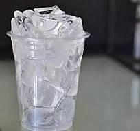 น้ำแข็งเปล่า 1 แก้ว