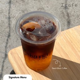 อเมริกาโน่พีช (Peach Black Coffee)