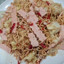 ยำมาม่า 2 ห่อ อิ่มจุกๆ🌶💦