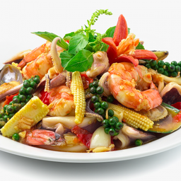 ผัดขี้เมาเป็นกับ