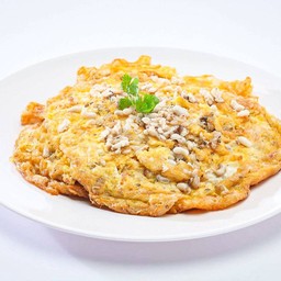 ไข่เจียวใส่ไข่มดแดง