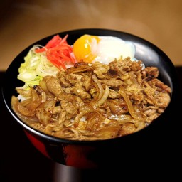 ข้าวหน้า หมูผัดซอสญี่ปุ่น Pork Rice Bowl