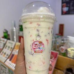 นมสดปั่นปีโป้