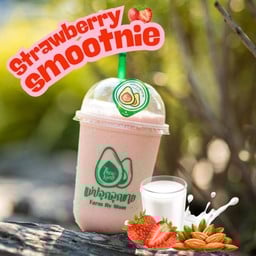 สตอเบอรี่นมอัลมอนด์