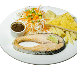 สเต็กปลาแซลม่อนย่าง