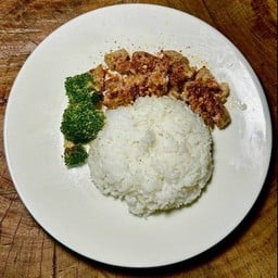 ข้าวเนื้อย่างหม่าล่า