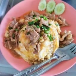 ผัดซอสเทอริยากิไข่ข้น
