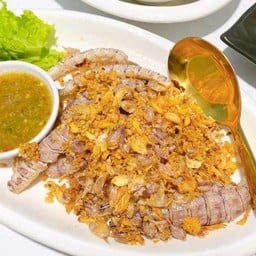 กั้งทอดกระเทียม