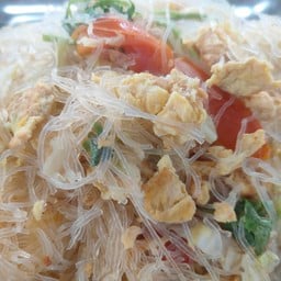 ข้าวแกงบุฟเฟ่ต์ ตลาดสดต้นไทรบางยอ
