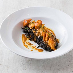 Black Ink Tagliolini with Lobster