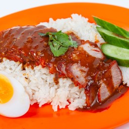 ข้าวหมูแดง-ธรรมดา
