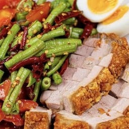 ตำถั่วหมูกรอบ