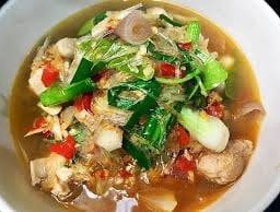 แกงวุ้นเส้นไก่ สูตรอิสาน