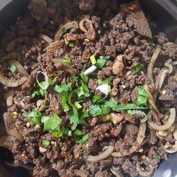 ลาบหมูคั่ว รสเด็ด