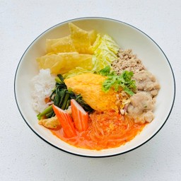 สุกี้กินกับ ไข่หม้วน หมูเด้ง