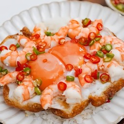 ข้าวไข่ดาวหน้ากุ้ง