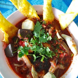 ก๋วยเตี๋ยวเย็นตาโฟต้มยำ