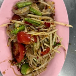 ตำกุ้งสด