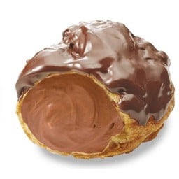 Eclair Cream Puff-chocolate