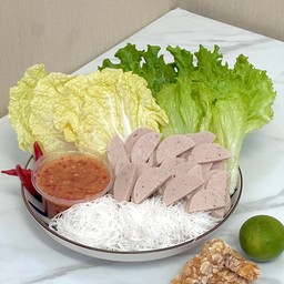 เมี่ยงหมูยอ(เส้นหมี่)