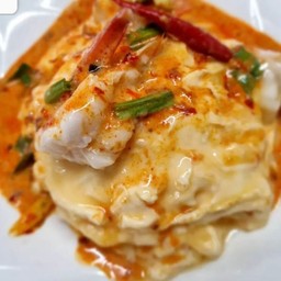 ข้าวไข่ข้นต้มยำกุ้ง