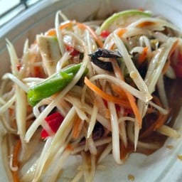 ส้มตำยำป้าหมู(ตลาดน้ำตลิ่งชันชัน แพ5)
