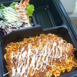 มาม่าไก่ทอดซอสเทอริยากิ